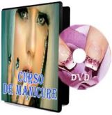 DVD curso unhas artísticas e decoradas
