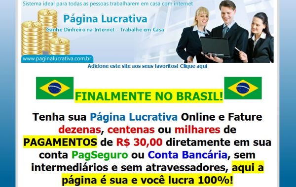 Página Lucrativa